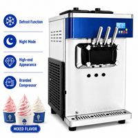 Machines à crème glacée molle MAYHOPE Icetro, machine à crème glacée molle de Taïwan en Inde