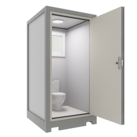 Toilettes sanitaires portables et durables pour le camping en plein air et les espaces publics