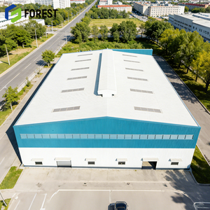 โรงงานแปรรูปอาหารขนาดใหญ่  โครงสร้างเหล็กกล้าคาร์บอน Q355B  ดีไซน์ทันสมัย เป็นมิตรกับสิ่งแวดล้อม - Product Image 1