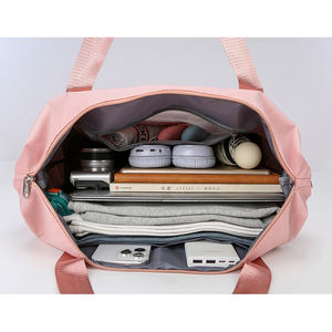 Bolsa de lona de gimnasio extensible impermeable de gran capacidad portátil Oxford Separación en seco y húmedo Deportes Viajes Weekender Duffel portátil - Product Image 2