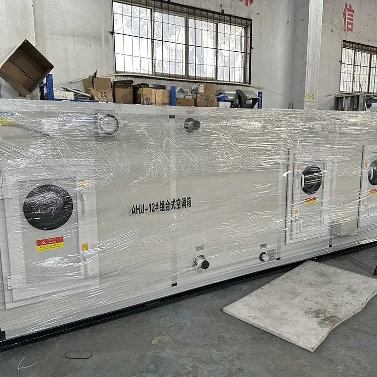 Tailored Ahu Commercial Vertical Central Air Handler Unit Room Central Air Handler Air Cleaning Systems