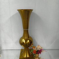 Support à fleurs de mariage noir grand et haut, vase de centre de table pour décoration de table et d'événements, prix d'usine