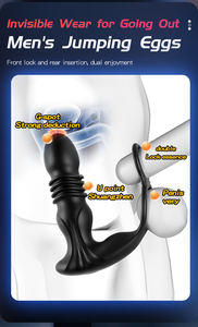 Fernbedienung G-Punkt Vibrierender Schub Spielzeug für Erwachsene Herren <span class=keywords><strong>Plug</strong></span> & Damen Anal <span class=keywords><strong>Plug</strong></span> Anal Sexspielzeug für Masturbation - Product Image 4
