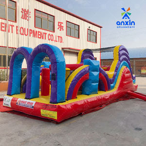 Carrera <span class=keywords><strong>de</strong></span> obstáculos <span class=keywords><strong>de</strong></span> rebote inflable terrestre <span class=keywords><strong>de</strong></span> grado comercial personalizada, parque <span class=keywords><strong>de</strong></span> atracciones para niños <span class=keywords><strong>y</strong></span> adultos, juegos deportivos inflables a la venta - Product Image 2