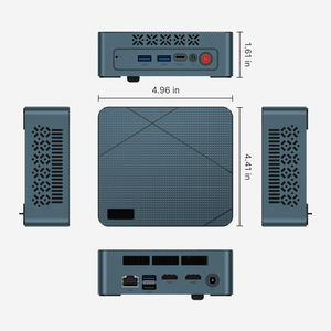 E2มินิพีซีพร้อม Ryzen 5 3550H ฮาร์ดไดรฟ์ DDR4แรมสำหรับเล่นเกมหน่วยคอมพิวเตอร์ที่มีการสนับสนุน Win 11-ปลั๊ก US CN EU - Product Image 2