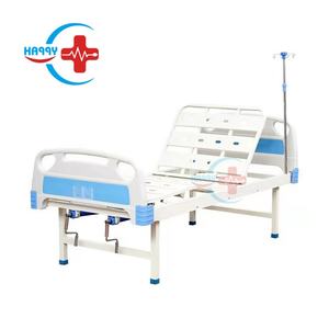 Cama de Hospital Médica HC-M006, Cama de Cuidado Manual de Doble Manivela de ABS, Cama de Hospital para Pacientes - Product Image 2