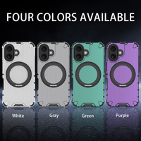 Vente en gros 360 étui de téléphone magnétique étui de téléphone portable à chargement sans fil compatible avec iPhone 16 Plus Pro Max