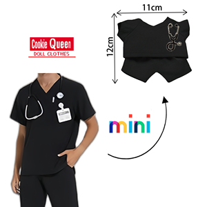 كوكيز كوين صورة مخصصة شخصية طبيب الأسنان والممرضة مكتب الهدايا الترويجية موظف البنود مع الشعار - Product Image 4