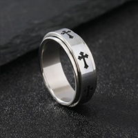 Bague de mariage tendance en acier inoxydable plaqué titane tricolore pour couple - Cadeau de fiançailles et d'anniversaire pour homme et femme