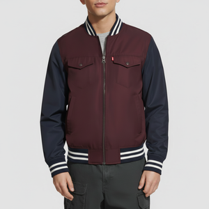 Blousons bombardiers pour hommes à bas prix nouvelle mode Blouson aviateur classique de baseball Veste universitaire pour l'hiver - Product Image 1