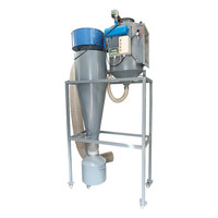 Collecteur de poussière cyclonique personnalisé pour atelier de menuiserie, aspirateur cyclonique intégré pour sciure de bois