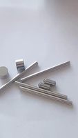 Goupilles de centrage à rouleaux cylindriques, diamètre de la tête 5 mm, finition brillante, acier pour roulements, style standard