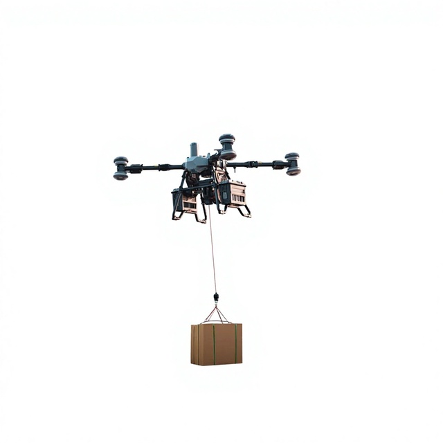 For Heavy-Payload Carbon Fiber Drone FlyCart FC100 Logistics Large Transport FC30 Cargo Lifting Firefighting Compatible