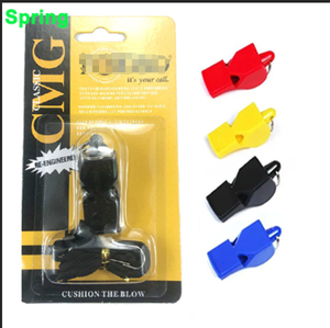 Prezzo all'ingrosso professionale di calcio basket arbitro fischietto 80 fischietto di sopravvivenza per attività sportive fischietto di plastica - Product Image 6