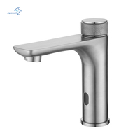 Fabricant de robinets sans contact, robinet de lavabo en laiton à poignée unique avec fonction de détection automatique