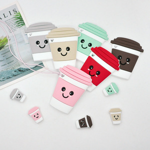 Cuentas de silicona para tazas de café, para hacer pulseras, mordedor para bebés a partir de 3 meses - Product Image 1