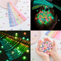Bandes de papier origami étoiles phosphorescentes pour bouteille à vœux DIY, décoration de chambre, faible MOQ, approvisionnement direct usine