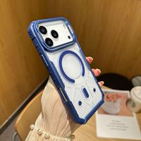 Étui de téléphone portable personnalisé en TPU+PC blindé, étanche, antichoc, avec charge magnétique sans fil, support magnétique pour iPhone