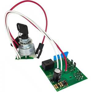 Am131841 Ignition <b>Switch</b> For John Deere Tractors One <b>Touch</b> Start With Key And Wiring Harness - Product Image 1