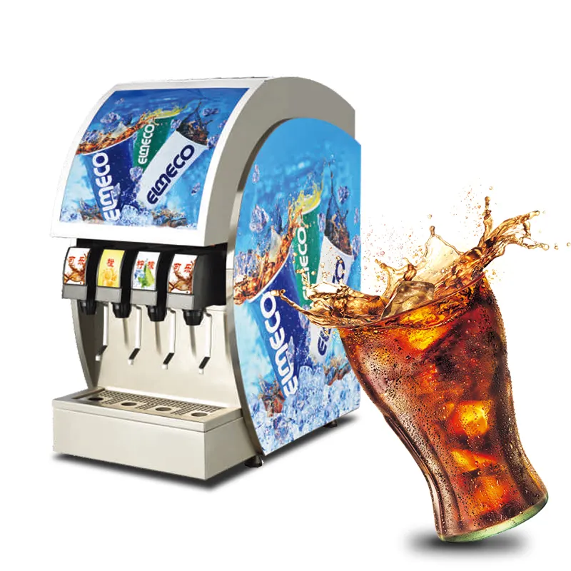 Mesin makanan Dispenser air karbon dioksida pengisian minuman mesin pemisah minuman pendingin
