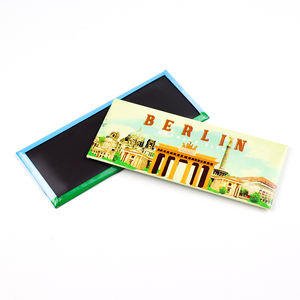 Aimants de réfrigérateur personnalisés en métal, design logo, souvenir de Cuba, Havana, pour touristes, en forme carrée, référence F - Product Image 4