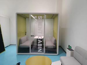 Modern yeni çalışma toplantı odası ofis kutusu mobilya iç gizlilik çevre dostu uyku kutusu ile yeni tasarım ses geçirmez çözüm - Product Image 5