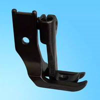 Pied presseur bilatéral haute capacité pour machine à coudre, accessoires 8B, 6-7 dents plates, trou denté, bord étroit 246