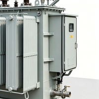 Transformateur triphasé personnalisable S22-4000/35 à double enroulement immergé dans l'huile, haute efficacité, sortie 10,5 kV 6,3 kV 0,4 kV