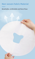 Serviette de massage jetable pour le visage Couverture en tissu non tissé hygiénique doux pour lit de salon et table de massage