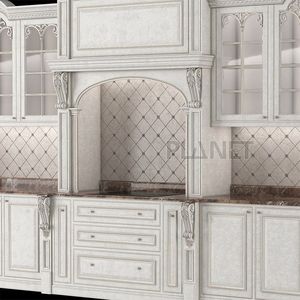 Puertas de armario eléctricas de cocina a medida de estilo europeo para armarios de cocina ahorradores de espacio armario de cocina de roble blanco <span class=keywords><strong>Eso</strong></span> - Product Image 4