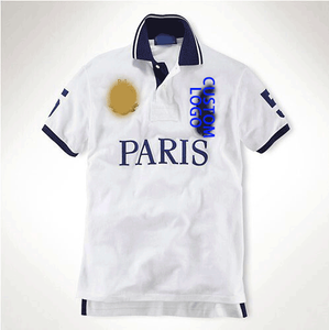Camisetas Polo Ralphes Brand City para Hombre, 100% Algodón, <span class=keywords><strong>de</strong></span> Alta Calidad, con Logotipo Bordado Personalizado, Camisetas Polo Casuales - Product Image 2