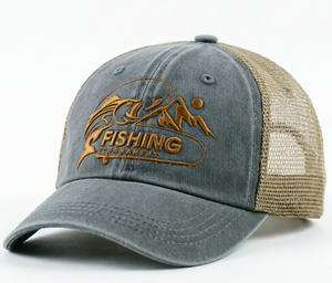 Casquette de baseball vintage en maille respirante, réglable avec fermeture à pression, en coton, style trucker, pour le golf, unisexe - Product Image 2