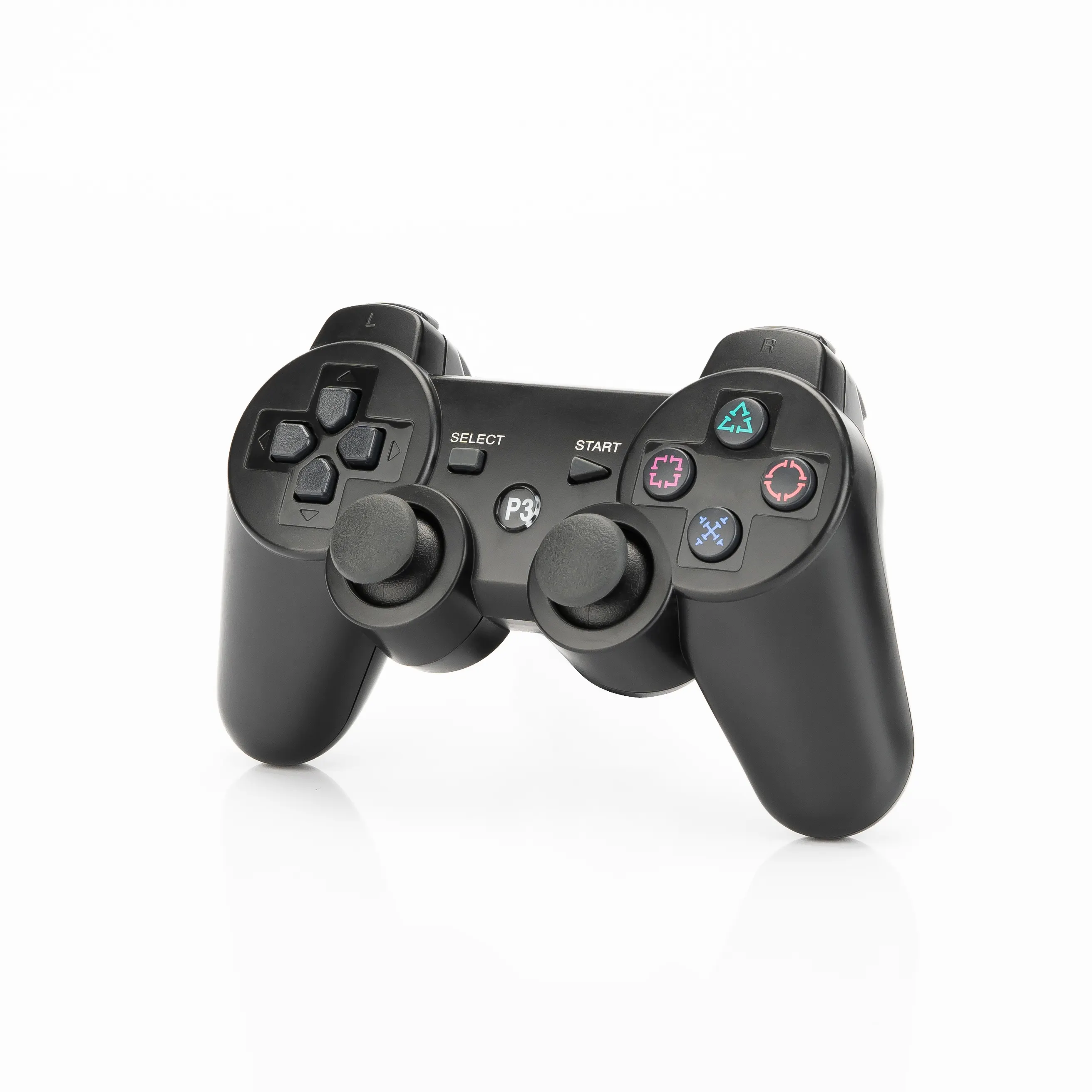 Fabrika toptan kablosuz 2.4G gamepad denetleyicisi için Sony Playstation ps3 altın