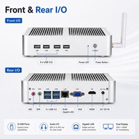 Mini PC de bureau Intel Core i5-8250U, double écran, démarrage PXE, fourniture OEM pour les laboratoires informatiques scolaires