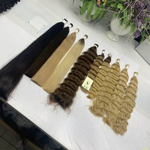 ผู้ขายร้อนสินค้าใหม่มนุษย์ผมเวียดนามบริสุทธิ์ดิบเวอร์จินเรมี่ผมมนุษย์จํานวนมากจํานวนมากต่อผม - Product Image 4