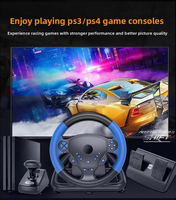 Volante de Carreras 4 en 1 Compatible con Múltiples Plataformas (P4, P3, PC, Android) - Plug & Play - ¡Oferta!