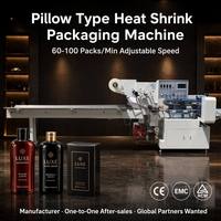 Machine d'emballage sous film rétractable électrique automatique à haute vitesse pour film POF, scelleuse tunnel pour boîtes de cosmétiques et nouilles instantanées