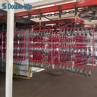 Four de cuisson pour ligne de production de revêtement en poudre d'acier, résistant aux vibrations et à longue durée de vie, pour le revêtement fin des surfaces des pièces de moto