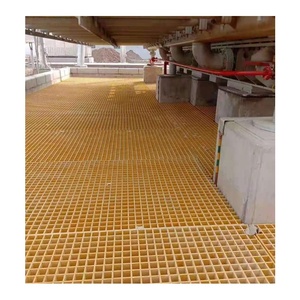 Rejillas de Fibra de Vidrio para Pasillos, Rejillas de FRP para Pisos de Jaulas de Palomas, Venta al Por Mayor - Product Image 1