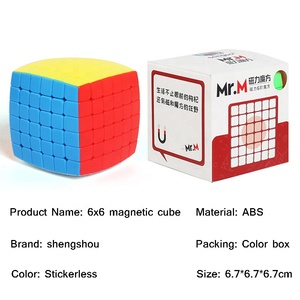 <span class=keywords><strong>Shengshou</strong></span> 6X6X6 Mr Magic Magnetische Kubus Puzzel Magneet Kubus Speelgoed Educatief - Product Image 5