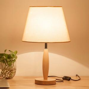 Modern Minimalist Nordic Japanese Table <b>Lamp</b> Creative Warm Solid Wood <b>Bedside</b> <b>Lamp</b> for Bedroom Hotel Decorative Cross-Border AC - Product Image 5