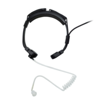 E8S3B-M-P Écouteur tubulaire de contrôle vocal avec micro PTT à bouton pour Motorola, connecteur M 2 broches
