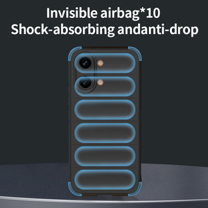 <span class=keywords><strong>Coque</strong></span> de téléphone de luxe avec logo personnalisé, design populaire, TPU+PC, anti-chute, antichoc, compatible avec la charge sans fil, pour Redmi Turbo 5 - Product Image 4