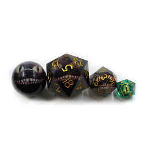 D20 personnalisé, <span class=keywords><strong>dés</strong></span> en résine unique de 50 mm, polyédrique, rétro, visages de dragon noir, <span class=keywords><strong>20</strong></span> <span class=keywords><strong>faces</strong></span>, RPG, numéro de 1 à <span class=keywords><strong>20</strong></span>, figurine, <span class=keywords><strong>dés</strong></span> de couleur rétro personnalisés - Product Image 1