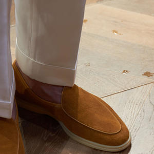 British casual <b>shoes</b> for men, genuine leather casual <b>shoes</b>, comfortable and anti-slip - Product Image 5