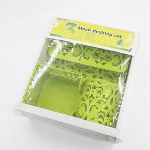 Wideny Oficina de metal de alambre caliente-venta de la escuela y la casa de malla de hierro niños <span class=keywords><strong>mesa</strong></span> de escritorio 3 artículos organizador conjunto de papelería - Product Image 6