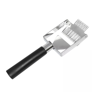 Herramientas multifunción <span class=keywords><strong>de</strong></span> apicultura <span class=keywords><strong>de</strong></span> acero inoxidable, tenedor para destapar, cortador <span class=keywords><strong>de</strong></span> miel <span class=keywords><strong>de</strong></span> colmena para herramienta <span class=keywords><strong>de</strong></span> apicultura, raspador <span class=keywords><strong>de</strong></span> panal <span class=keywords><strong>de</strong></span> miel - Product Image 6