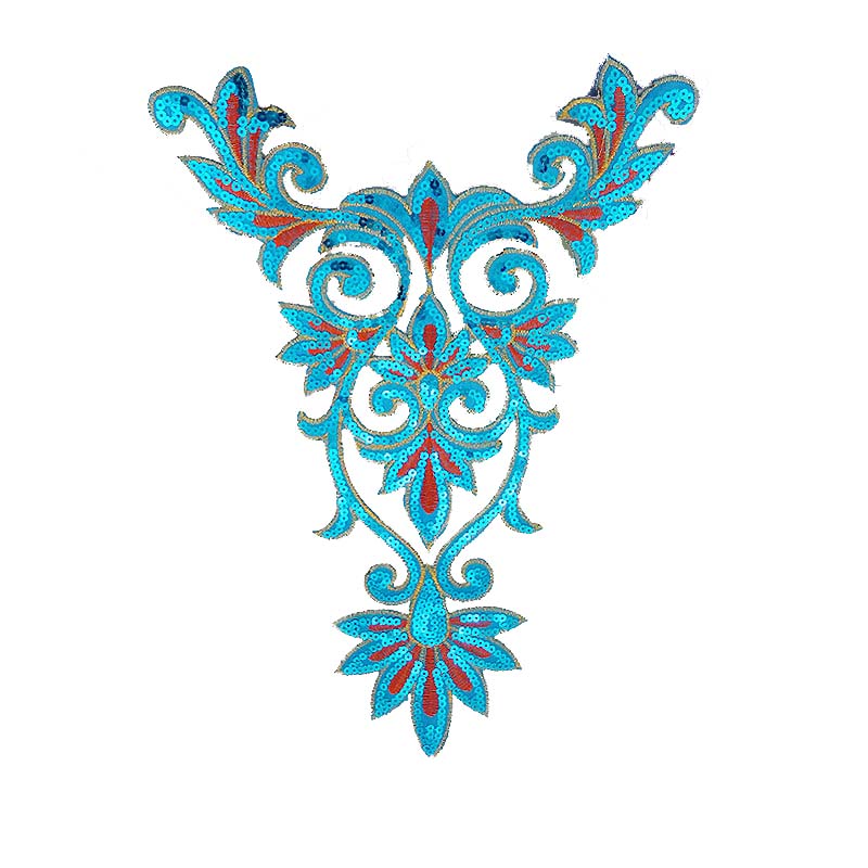 # 6 bleu clair