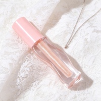 Gloss à lèvres scintillant transparent en gros avec paillettes irisées, effet repulpant longue durée pour marque privée