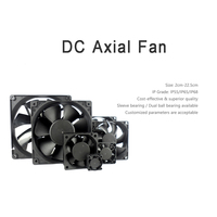 Ventilateur axial sans balais de haute qualité, petit modèle 40x40x10mm, 4010 DC 5V/12V/24V, étanche, pales en plastique, roulement à billes, électrique